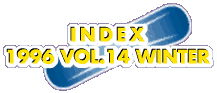 INDEX 1996 VOL.14 WINTER