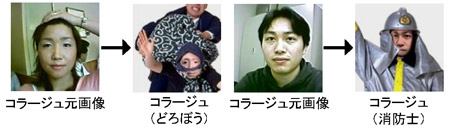 コラージュ画像