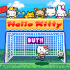 Hello Kitty's Goal Keeper画面