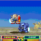 SD Gundam Battle画面