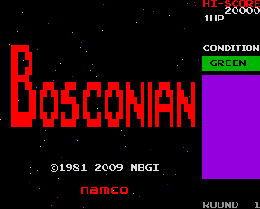 Wii Virtual Console Arcade BOSCONIAN