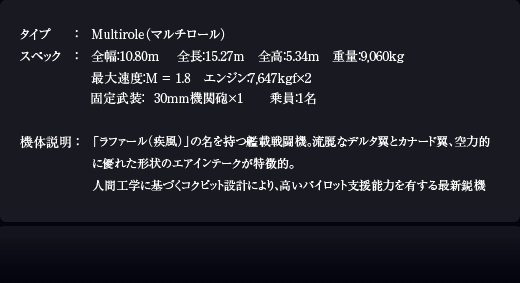 סMultiroleʥޥ 10.80m Ĺ15.27m ⡧5.34m ̡9,060kg ®١M = 1.8 󥸥7647kgfx2 30ˤ1 1̾
֥եʼˡפ̾ĴϺƮήʥǥ륿ȥʡ㡢Ūͥ줿ΥơħŪʹֹؤ˴Ťԥå߷פˤꡢ⤤ѥåȻٱǽϤͭǿԵ