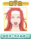 第7位 ゼロス・ワイルダー