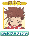 第8位 ロイド・アーヴィング