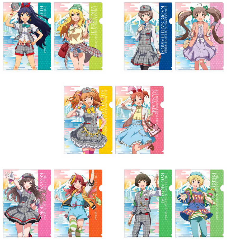 THE IDOLM@STER in 富士急ハイランド」オリジナルグッズが登場！