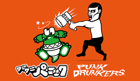 PUNK DRUNKERS × ワニワニパニックのコラボアイテムが発売決定！