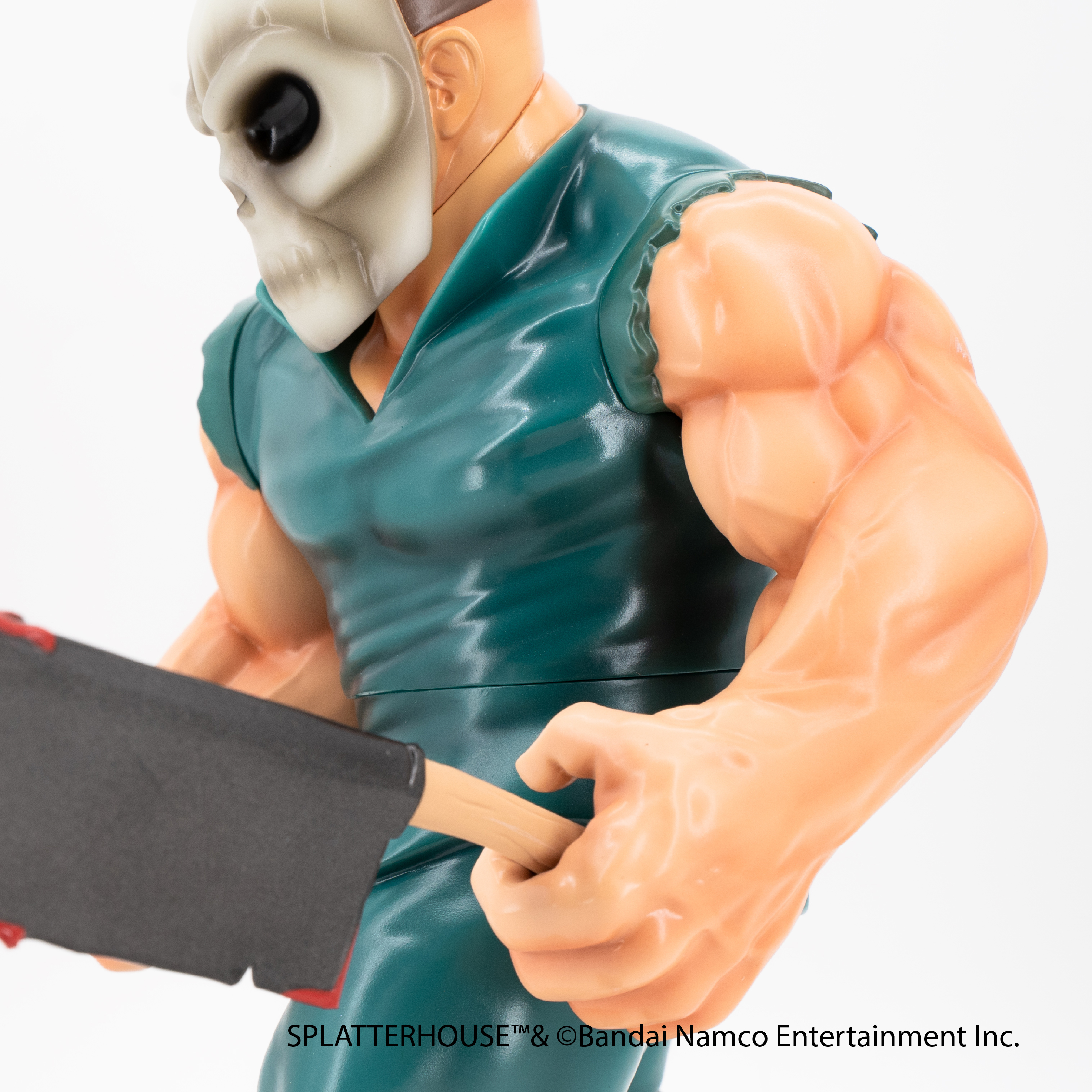 SPLATTERHOUSE & SPLATTERHOUSE 2のリックが蓄光マスクのフィギュアに 