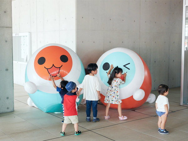 防災用公共Wi-Fiをアソビに活用！どんちゃん＆かっちゃんも登場した