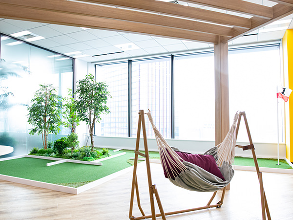 Putter golf in the free space
